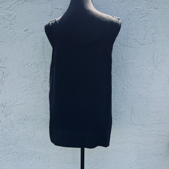 Authentic ZIMMERMAN Black 100% Silk sleeveless cami "M"   This top is perfect. - Picture 5 of 7